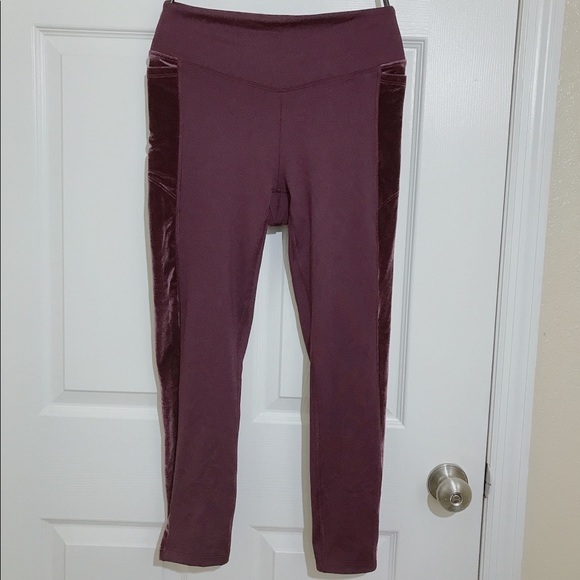 π Victoriaβs Secret PINK COZY Fleece Lined V Legging High Waist - Picture 5 of 9